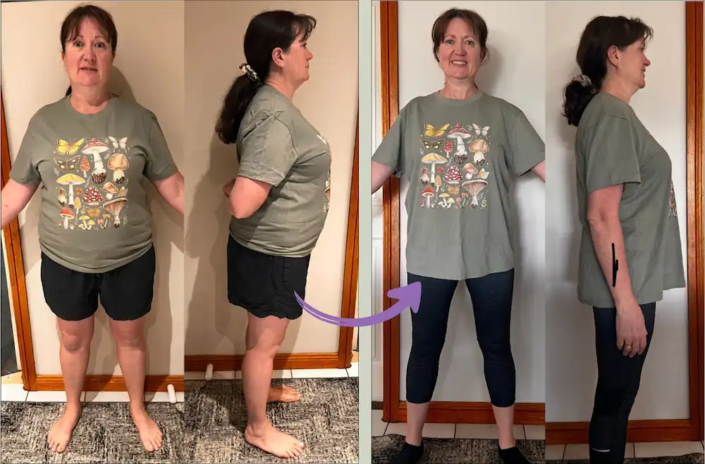 Sarina -Metabolic Balance Client of Jeannette Scapens "I Have a Spring in My Step"